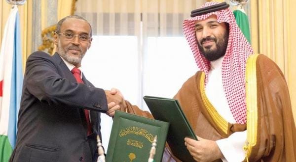 یمن میں ایرانی مداخلت کی نگرانی کے لیے جیبوتی اور سعودی کے مابین ایک فوجی معاہدہ