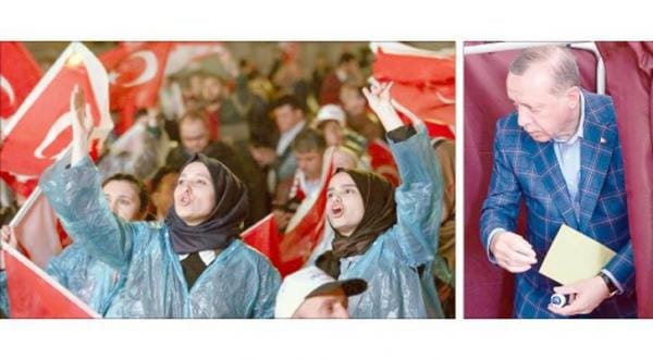 جمہوریہ اتا ترک، اردگان کی چادر کے نیچے