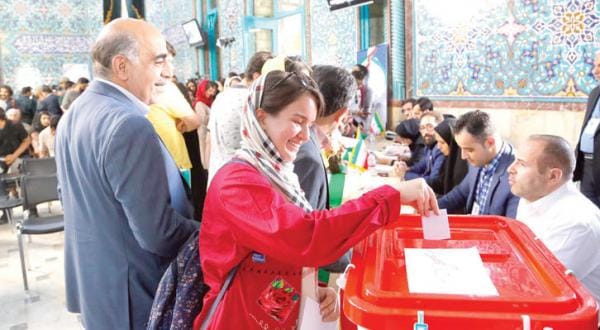 تہران میں صدارتی انتخابات کے نتائج سے قبل احتیاطی ماحول