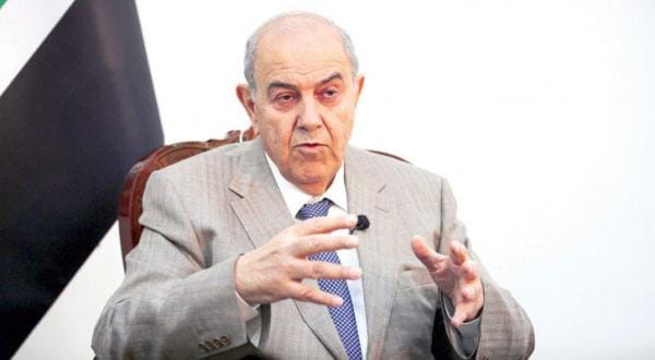 علاوی کا قطر پر عراق کی تقسیم کی کوشش کا الزام