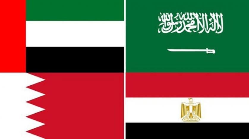 بحران کے حل کے لئے کویت کی کوششوں کی ناکامی پر چاروں ممالک کا قطر پر الزام