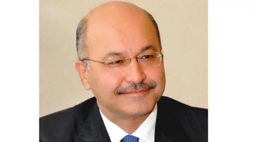ایسی عبوری حکومت کی ضرورت ہے جو بغداد سے بات چیت کرے :برہم صالح "الشرق الاوسط” سے