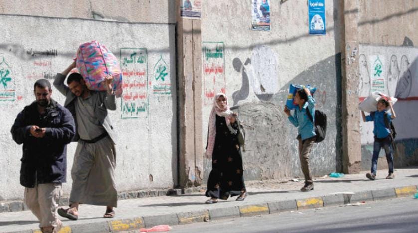 صنعا کی گلیوں میں جنگ اور نظام زندگی مفلوج