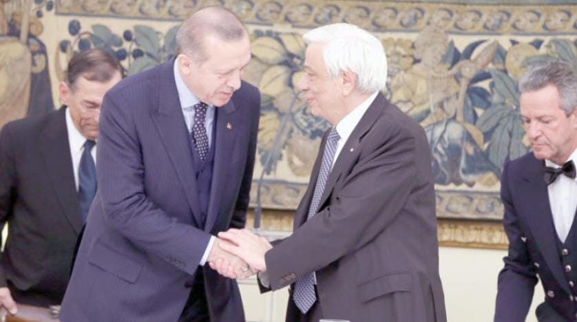 اردوغان کا یونان کے دورہ کے دوران قدیم زخم کھول رہا ہے