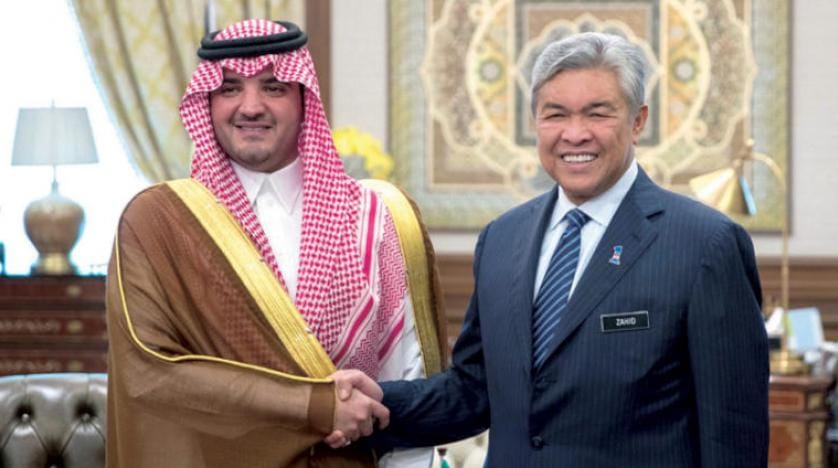 سعودی عرب کے وزیر داخلہ اور ان کے ملیشیاء کے ہم منصب کا مشترکہ تعاون اور بین الاقوامی پیش رفت پر تبادلۂ خیال