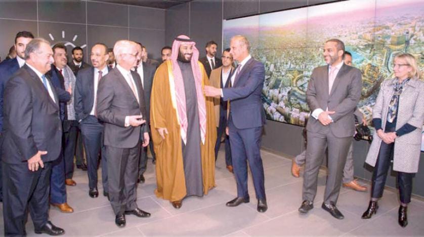 سعودی عرب کے ولی عہد کا بوسٹن میں مستقبل کے سلسلہ میں ایک معاہدہ
