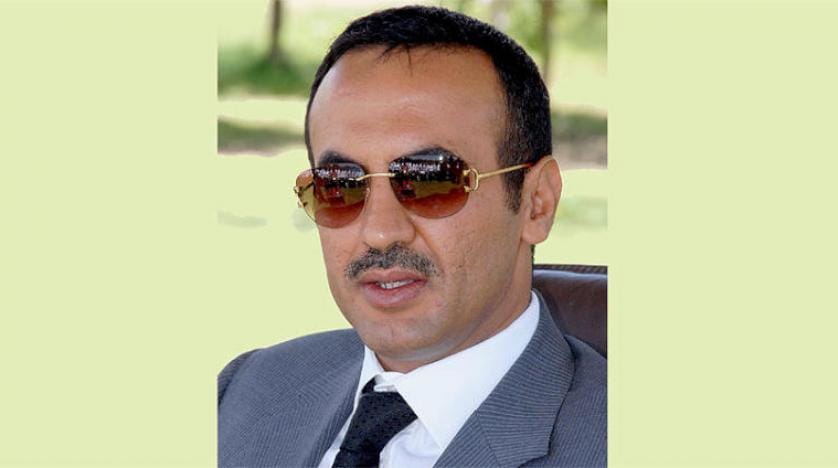 احمد علی صالح نے خود کو اپنے والد کے جانشین کے طور پر پیش کیا