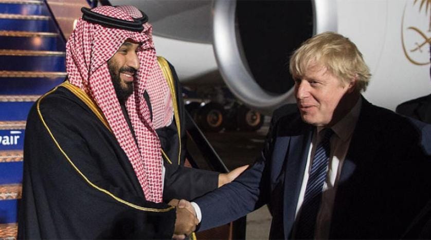 محمد ابن سلمان برطانیہ کے استثنائی دورہ پر