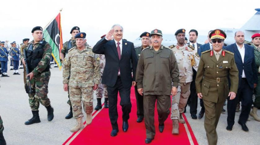 بنغازی واپس آنے کے بعد حفتر کا لڑائی جاری رکھنے کا وعدہ