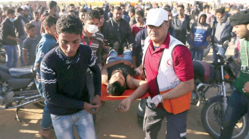 فلسطین میں "زمین کے دن” کے متاثرین کے لئے ماتم