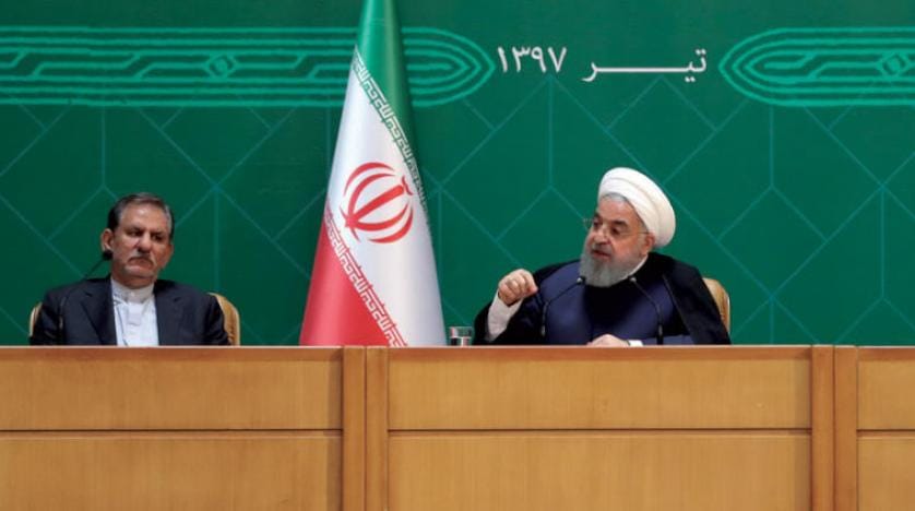 روحانی کی طرف سے امریکہ کے ساتھ گفتگو خیرسگالی سے مربوط
