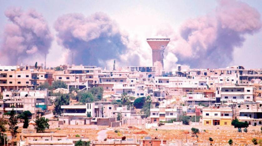 زبردست بمباری کی وجہ سے مخالف جماعتیں جنوبی شام کے مذاکرات کے لئے واپس