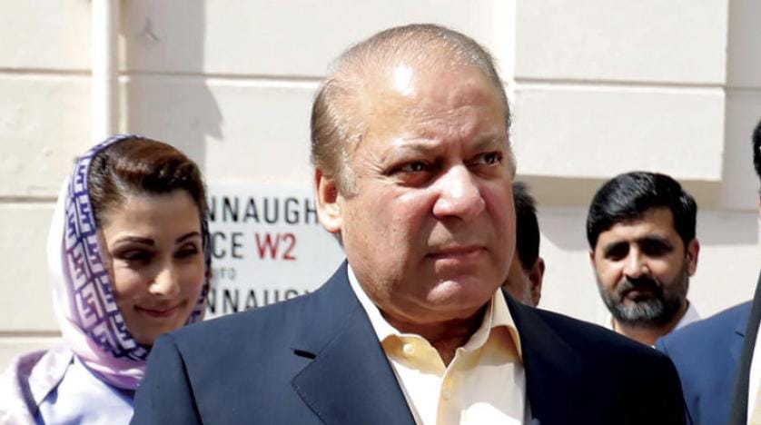 نوازشریف کو 10 سال قید کی سزا