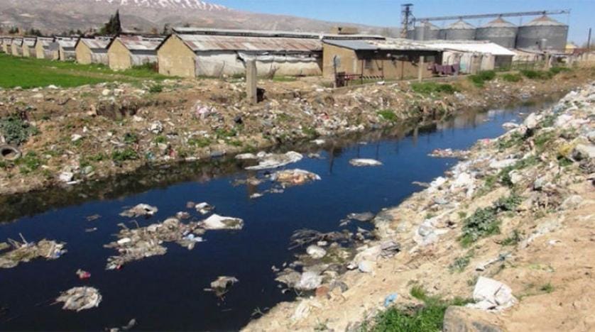 نہر لیطانی کو ملوث کرنے والی کمپنیوں کو بند کرنے کے سلسلہ میں لبنانی فیصلہ