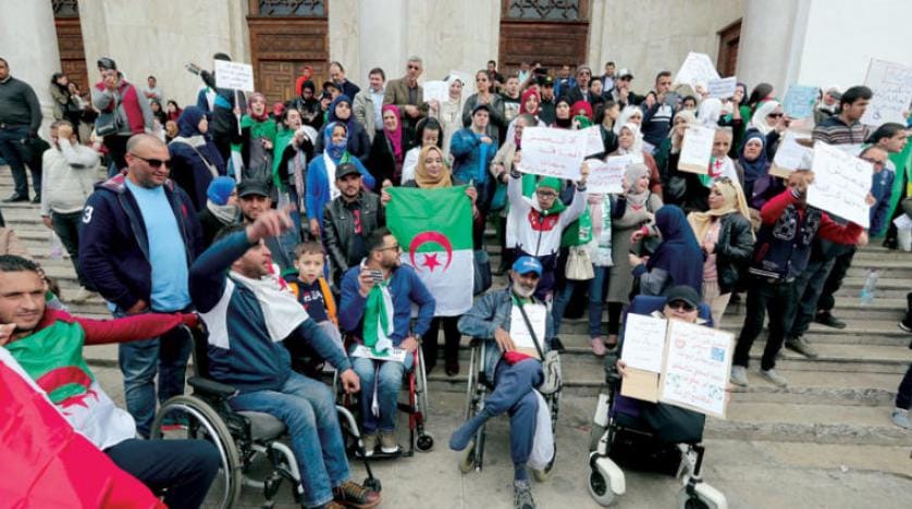 آج عوام کی طرف بوتفلیقہ کے منصوبہ پر رد عمل