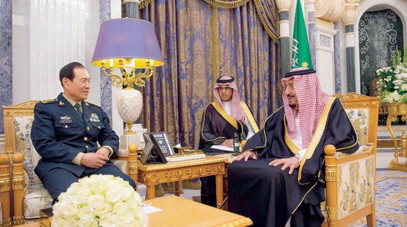 فوجی تعاون کو فروغ دینے کے سلسلہ میں سعودی عرب اور چین کے درمیان مذاکرات