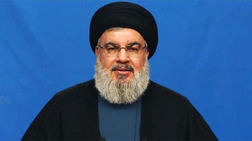 نصر اللہ کی طرف سے پابندیوں کی مشکلات کا اعتراف