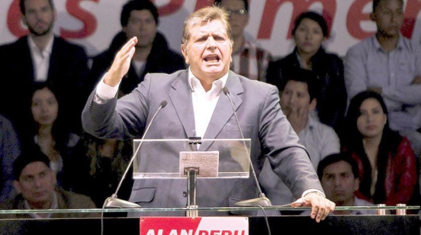 پیرو کے سابق صدر نے بدعنوانی کے الزام میں گرفتار ہونے سے قبل خود کشی لی