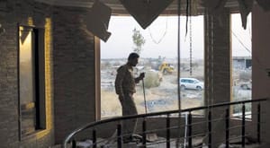 "داعش” کے بعد کے مرحلہ کے لئے پیشمرگہ کی طرف سے خندق کی کھودائی