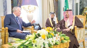 خادم حرمين نے فرانسیسی صدر کا پیغام وصول کیا