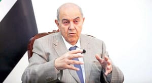 علاوی کا قطر پر عراق کی تقسیم کی کوشش کا الزام