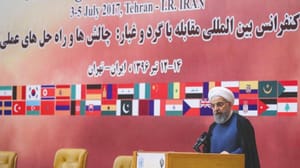 ایران خشک سالی کے سبب اندرونی کشیدگی سے خوفزدہ اور اس بحران کے ذمہ دار ہمسایہ ممالک