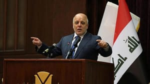 العبادی کا سرکاری طور پر داعش کی سکشت کا اعلان