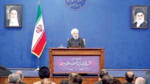 روحانی کی طرف سے خارجی پالیسی کے خلاف عوام کے غصہ کا اعتراف