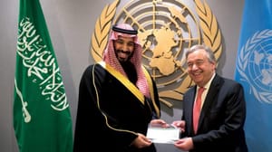 محمد بن سلمان اور گوٹریس کے درمیان مفید گفتگو
