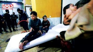 گیس کے ذریعہ دوما پر حملہ کرنے کے سلسلہ میں حکومت پر الزامات