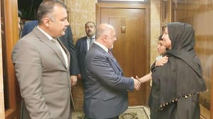 ریفرنڈم بحران کے بعد پہلی بار العبادی اربیل میں