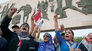 بغداد کی دولت سے جنوب کے مظاہرین مطمئن نہیں