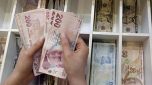 قیاسی سطح تک ترکی لیرہ میں گراوٹ