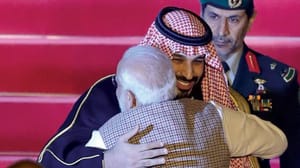 ہندوستان میں سعودی عرب کے ولی عہد کا زبردست استقبال
